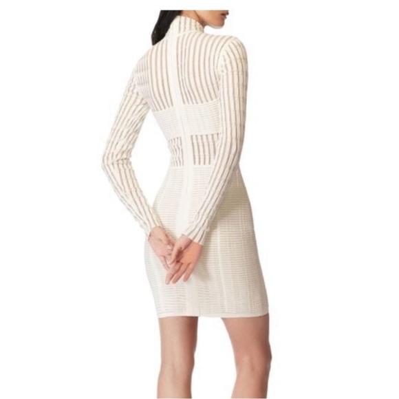 Herve Leger white Shadow
Stripe Dress - Picture 3 of 9